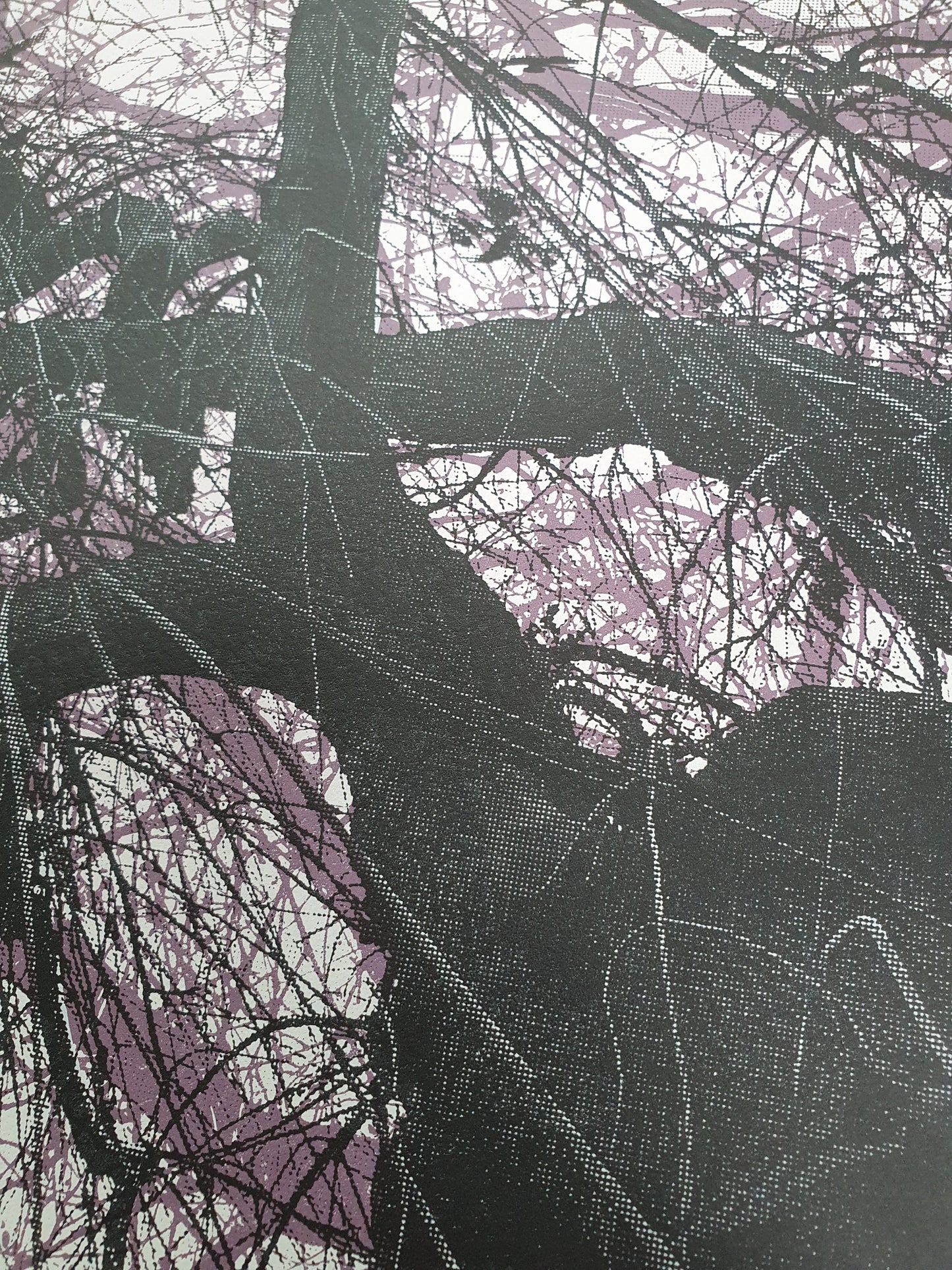 Branches Purple Print
