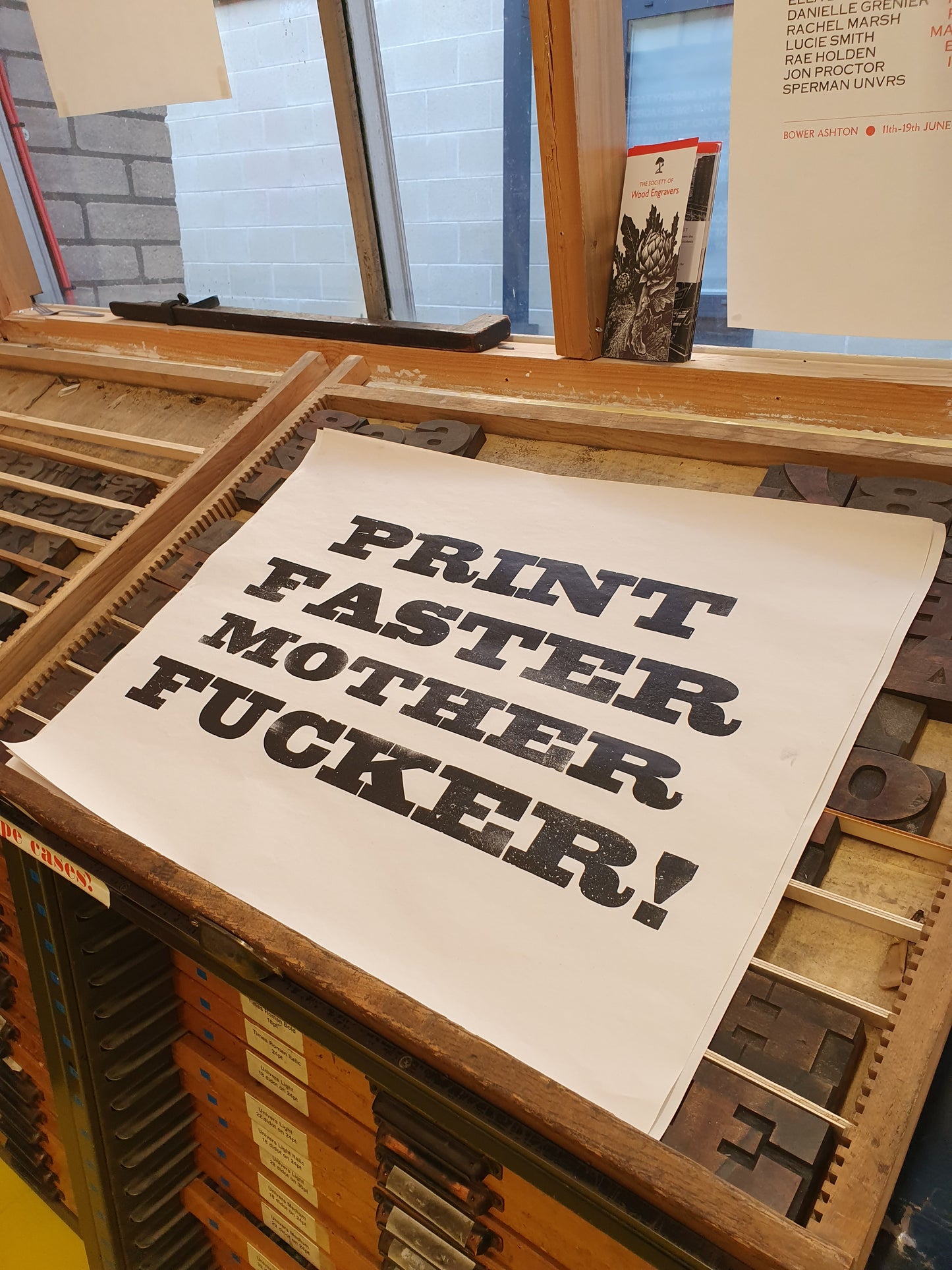 Print Faster Poster