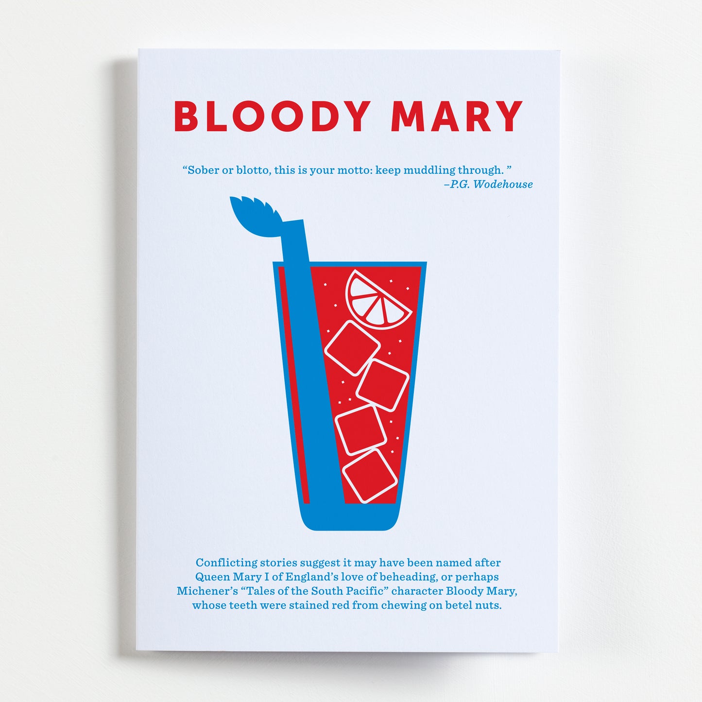 Bloody Mary Card