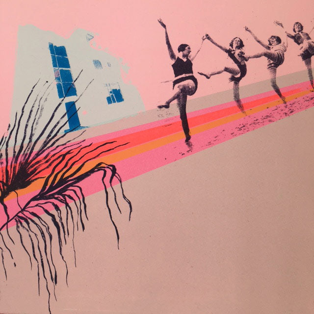 Let the Sun Shine screen print by Anna Marrow.