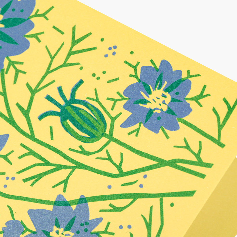 Love in a Mist Card