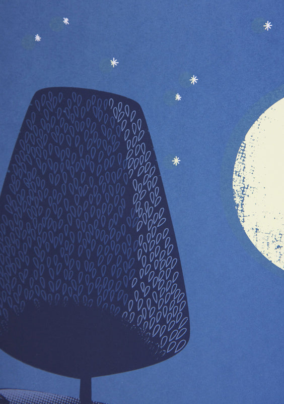 Hare Moon Print