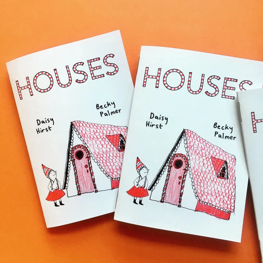 Houses Drawing Game zine by Daisy Hirst and Becky Palmer.