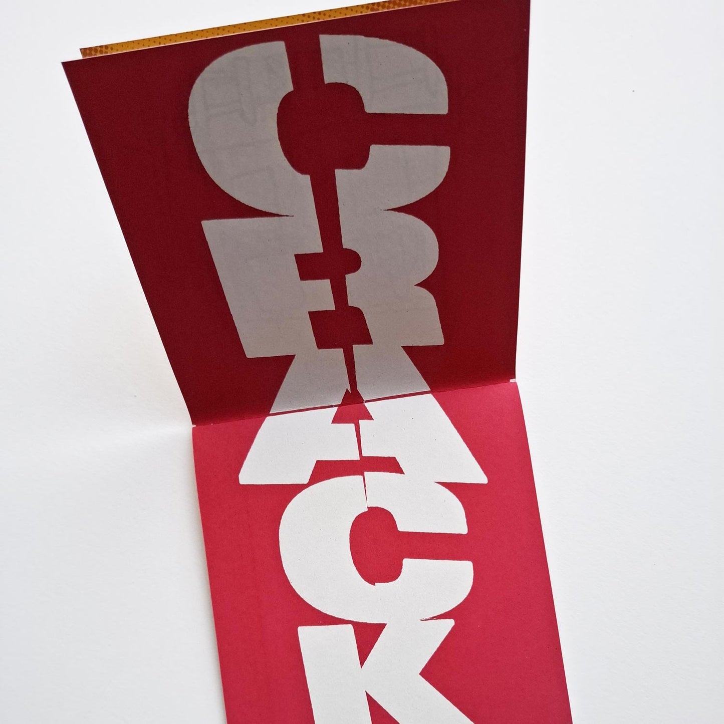 Lightening strikes at fatty's house handmade screen printed book by Andy Smith.