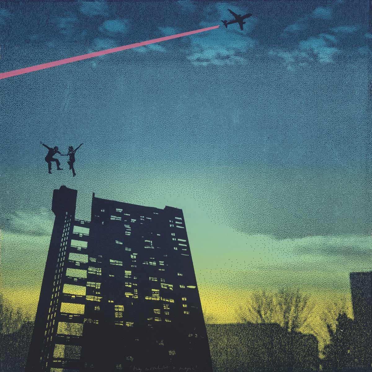 Moonlight and Magic screen print by Anna Marrow.