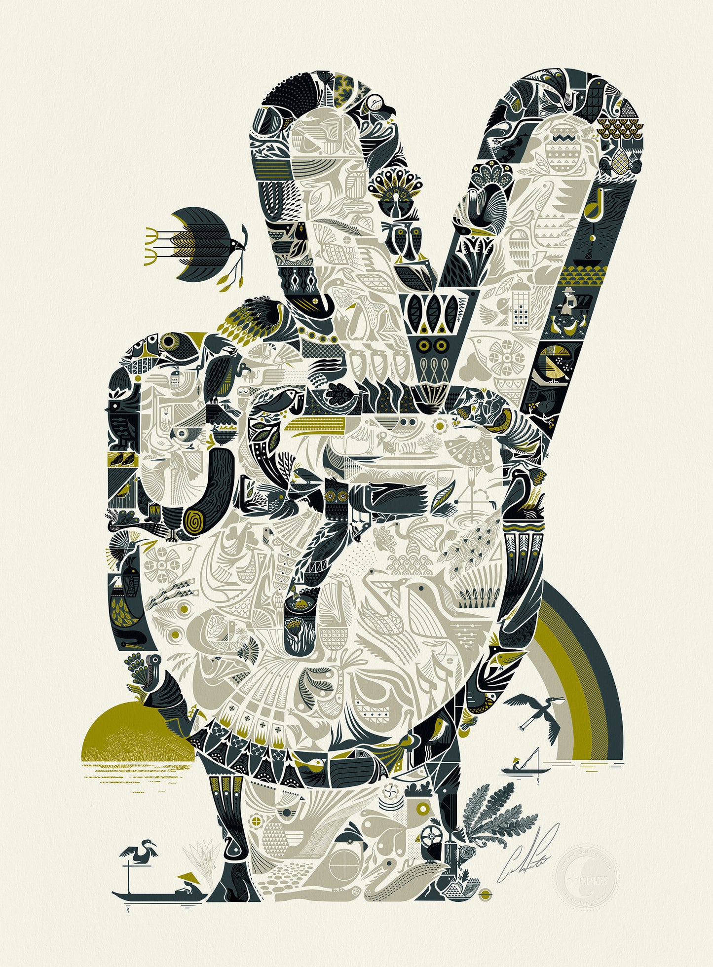 Flock Yeah Print