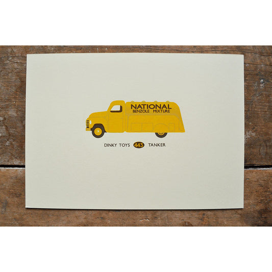 Benzole Tanker Dinky Toy Print by Tom Frost.