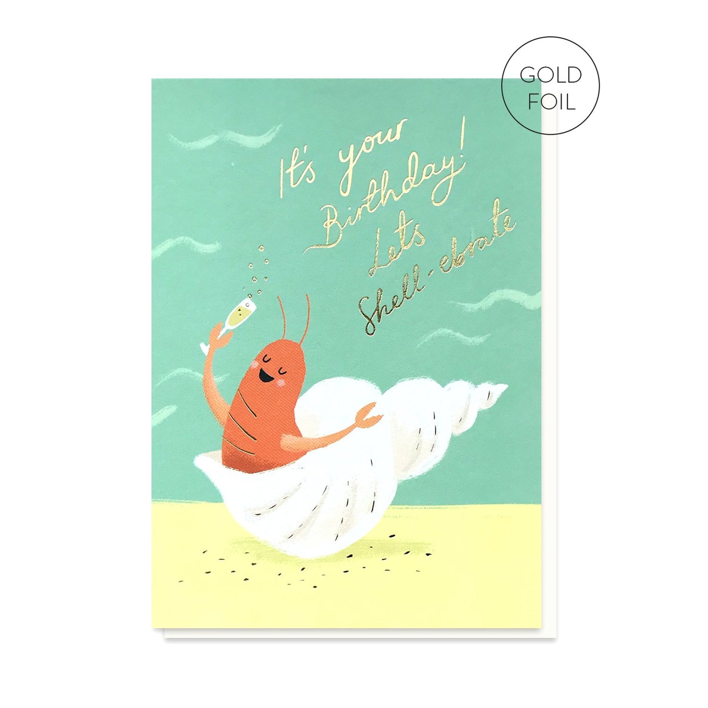 Let's shell-ebrate birthday card by Stormy Knight.