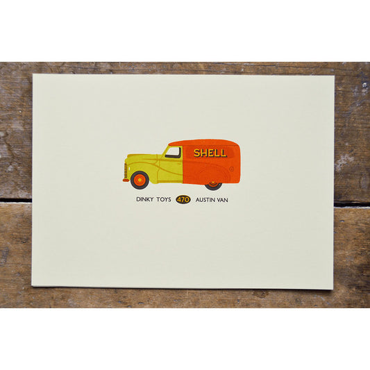 Shell Van Dinky Toy Print by Tom Frost