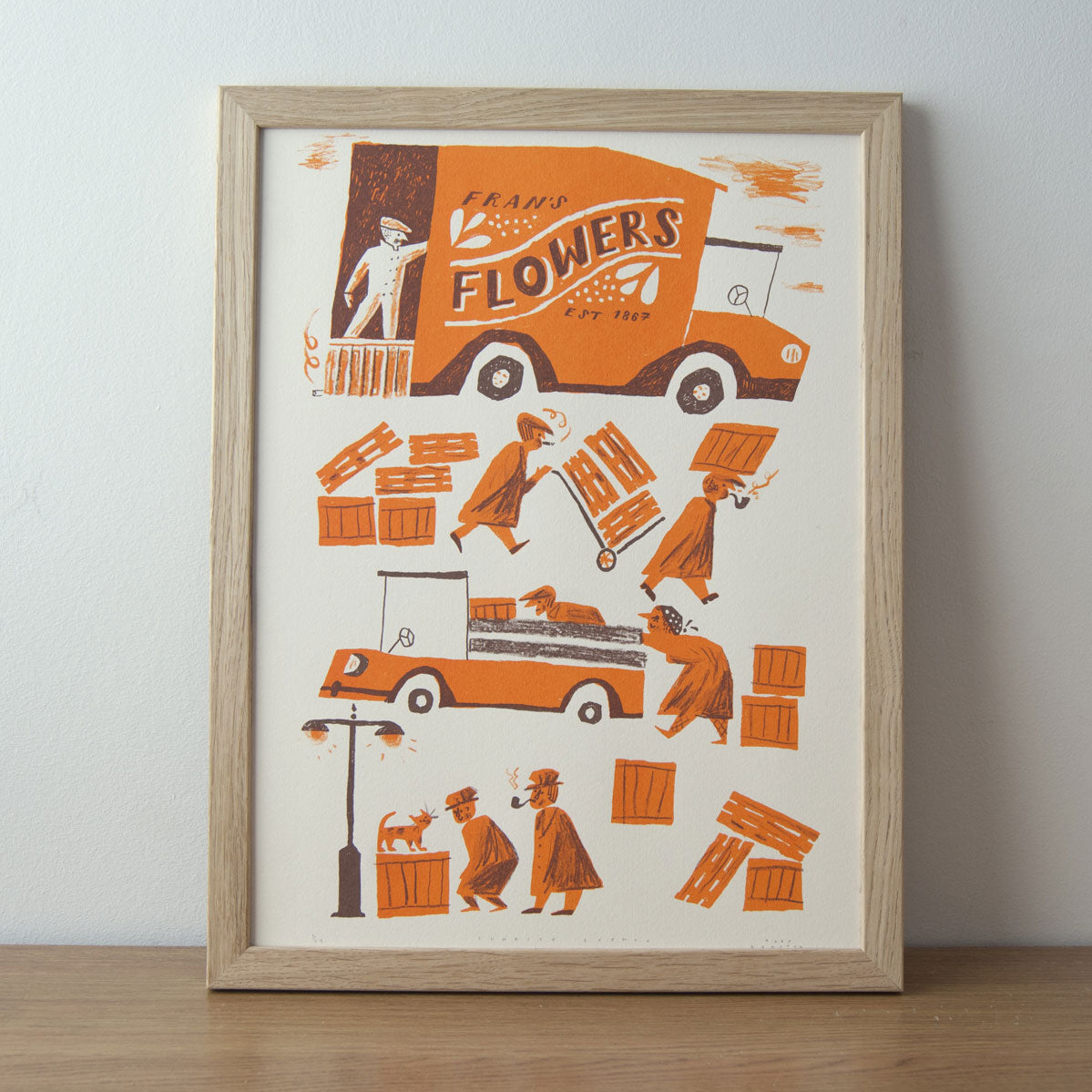 Sunrise Scents Screen Print