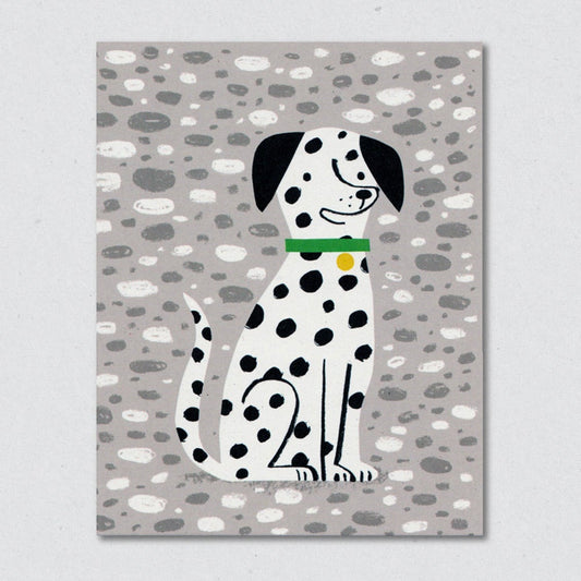 Dalmatian greeting card by Lisa Jones Studio.