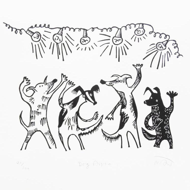 Dog Disco Print