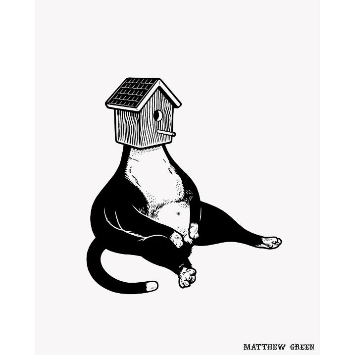 Fat Cat Print