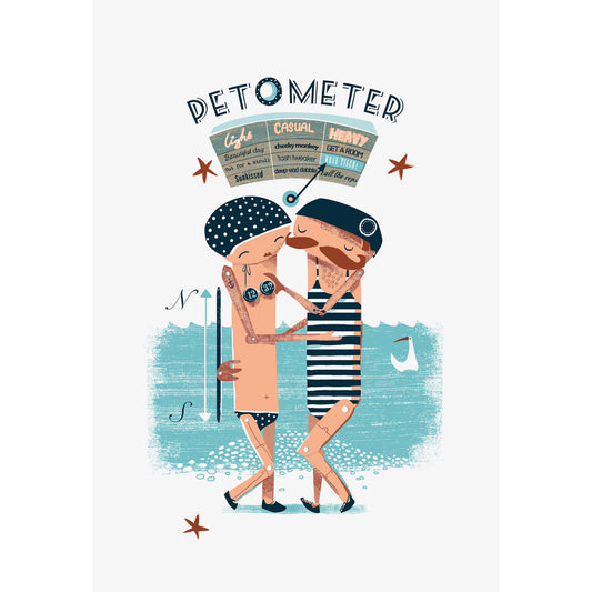 Heavy Petters silkscreen print by Graham Carter.