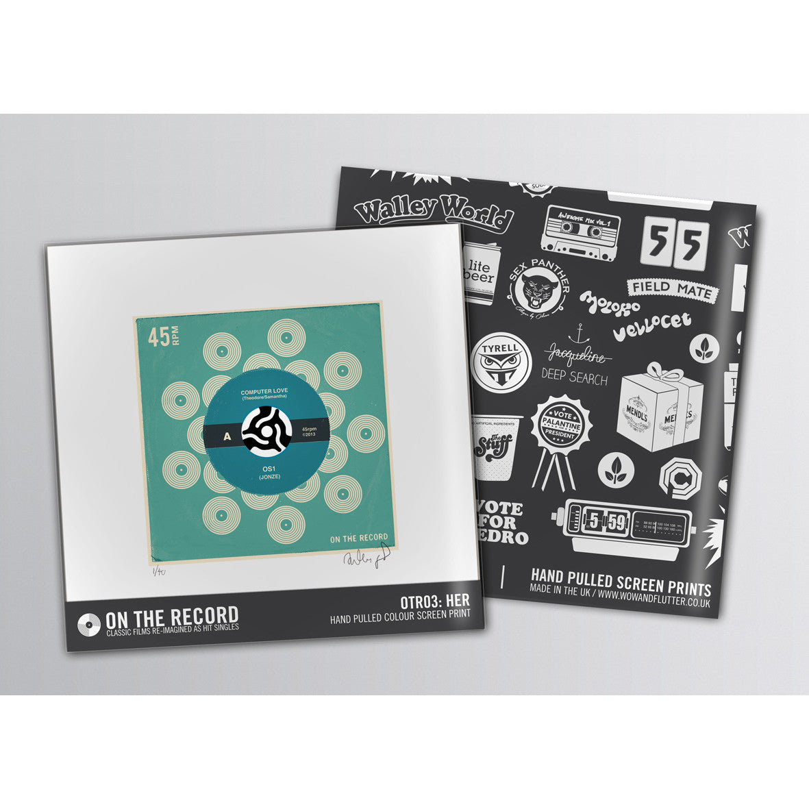 Her print by Anthony Peters