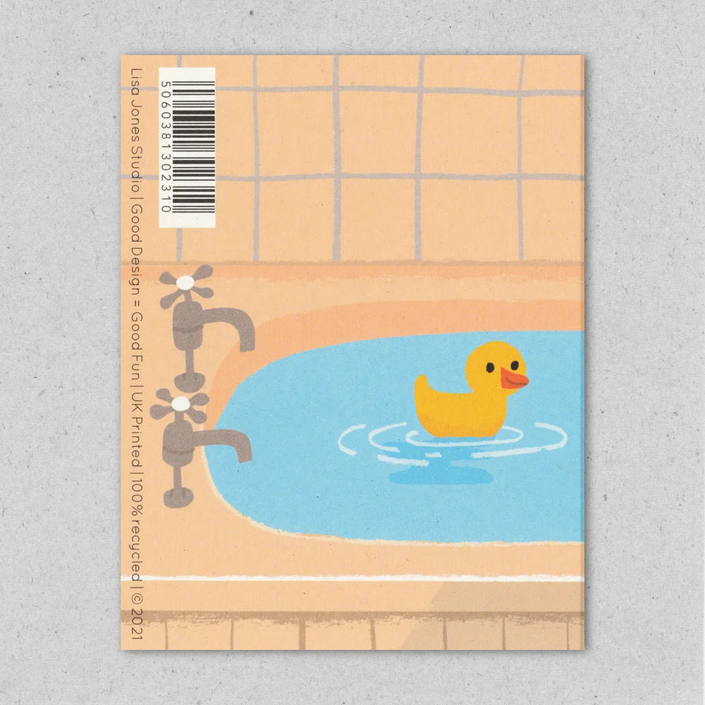 Hotter otter greeting card by Lisa Jones Studio.