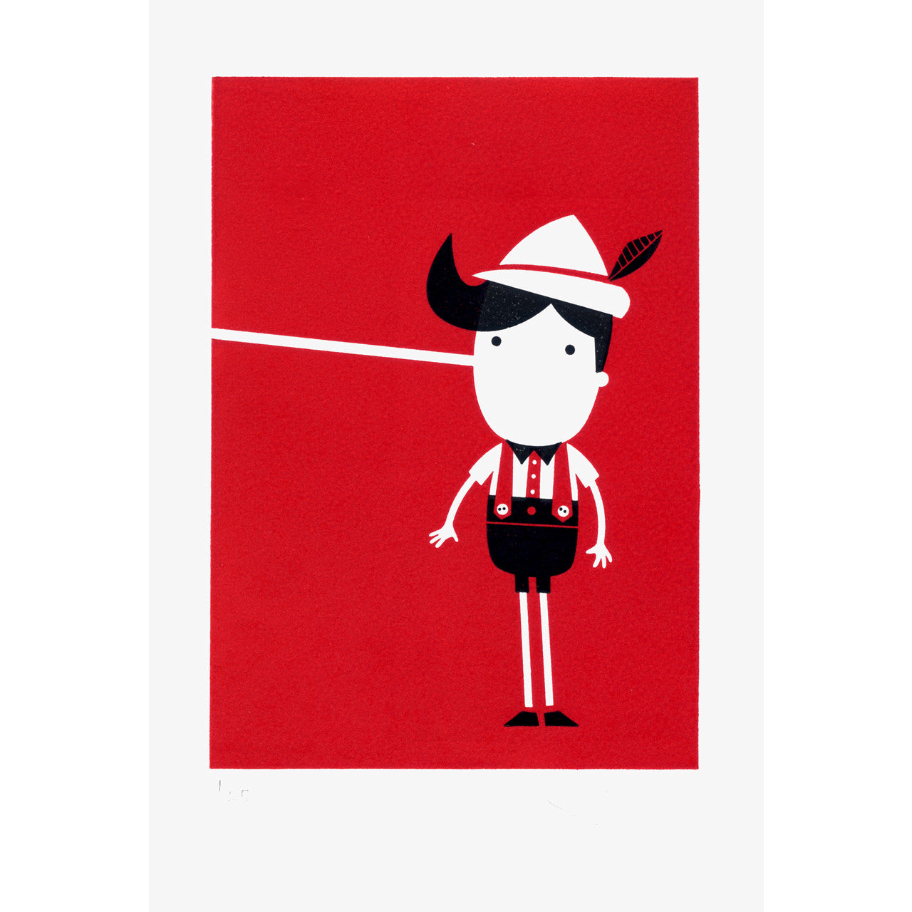 Pinocchio print by Spencer Wilson