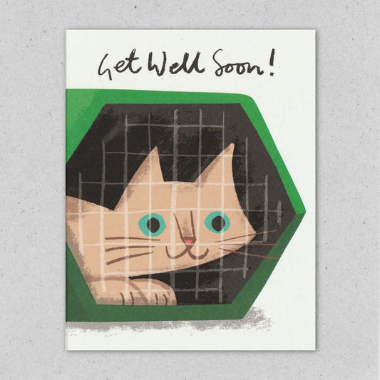 The patient get well soon greeting card by Lisa Jones Studio.
