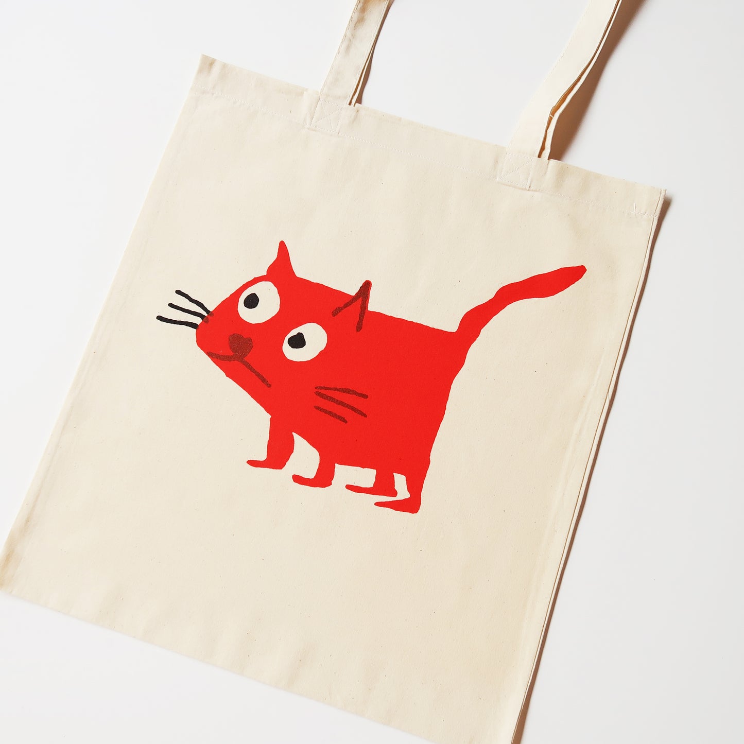 Cat Red Tote