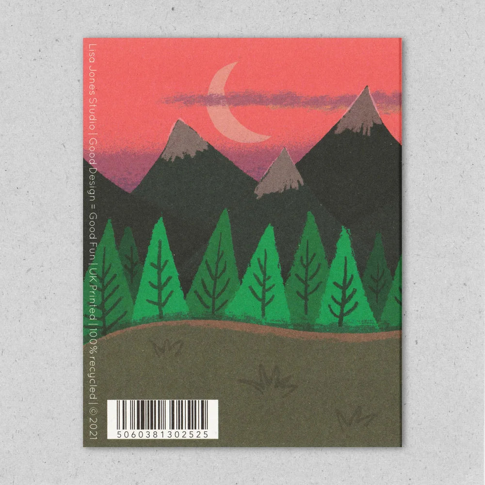 Wild Wolf greeting card by Lisa Jones Studio with text I'm Wild About You.