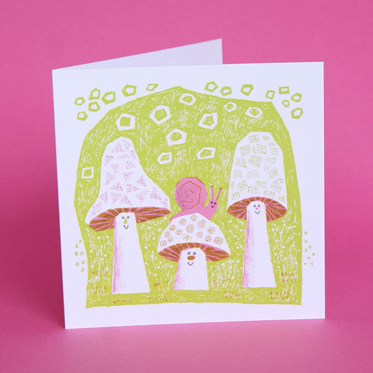 Mushroom print by Toby Rampton