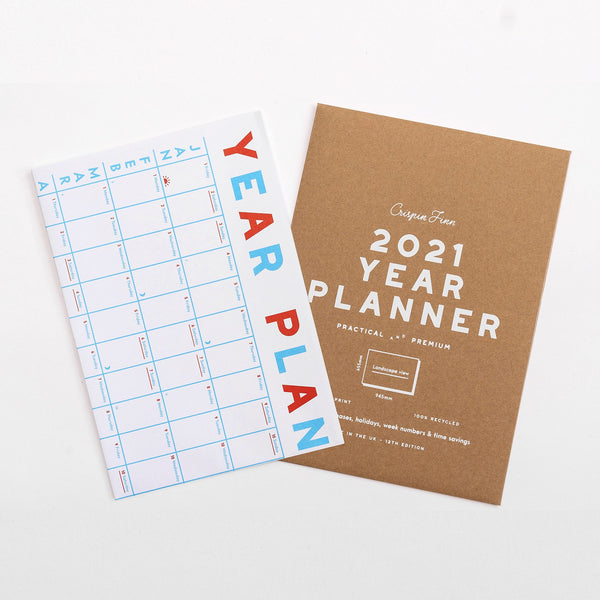 Calendars and Planners - Year Planner by Crispin Finn at Soma Gallery, Bristol