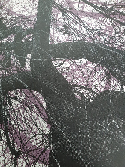 Branches Purple Print