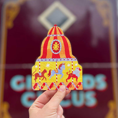 Carousel Greeting Card