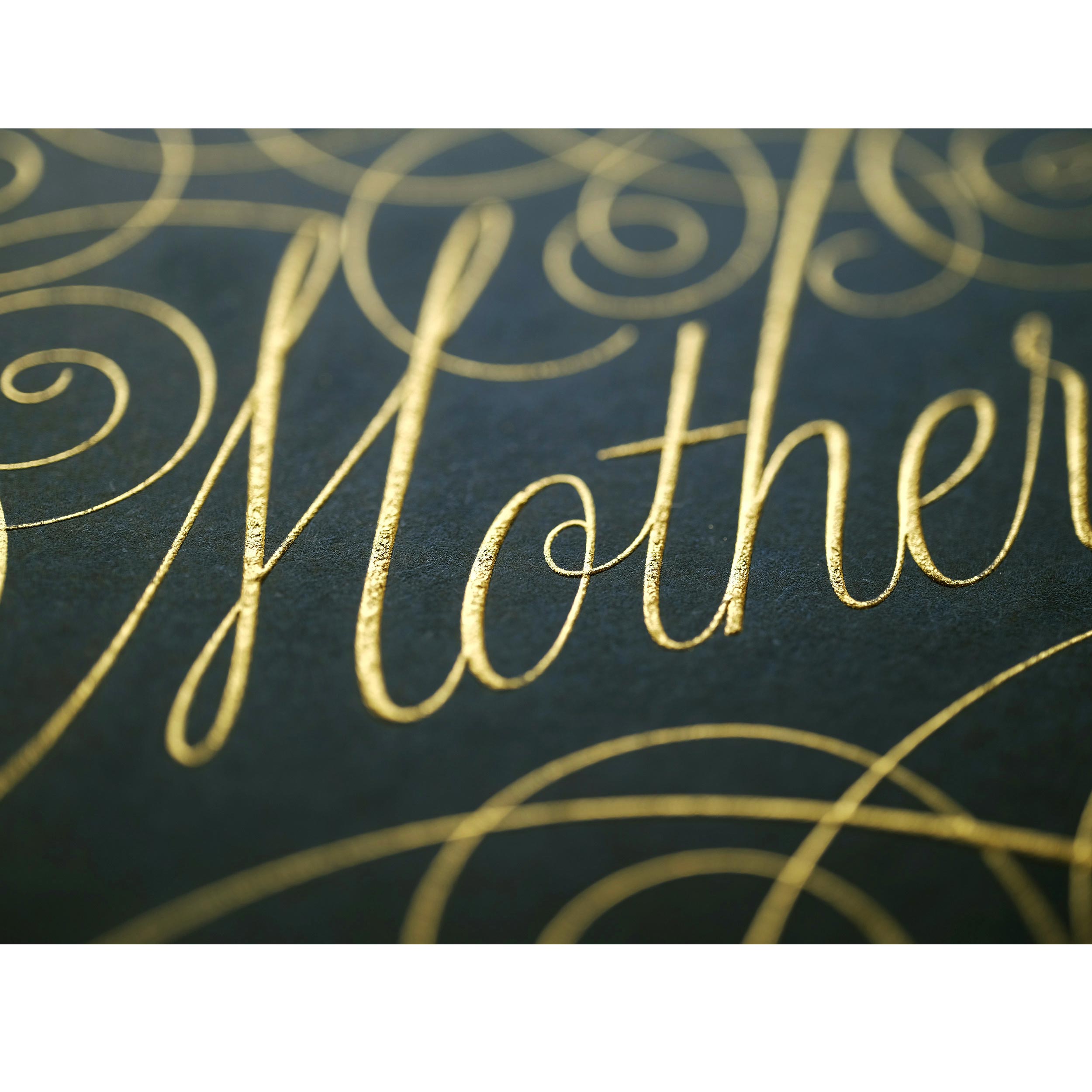 Cursive Seb Cursive Die Stamped Print by Seb Lester - Soma Gallery