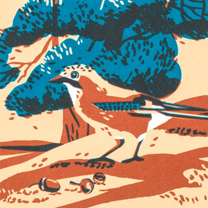 Jay Planted Oak Screen Print