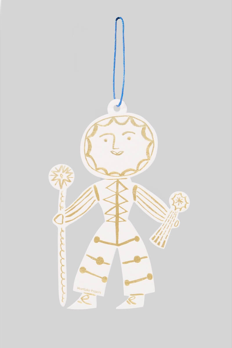 Sun Folk Letterpress Decoration