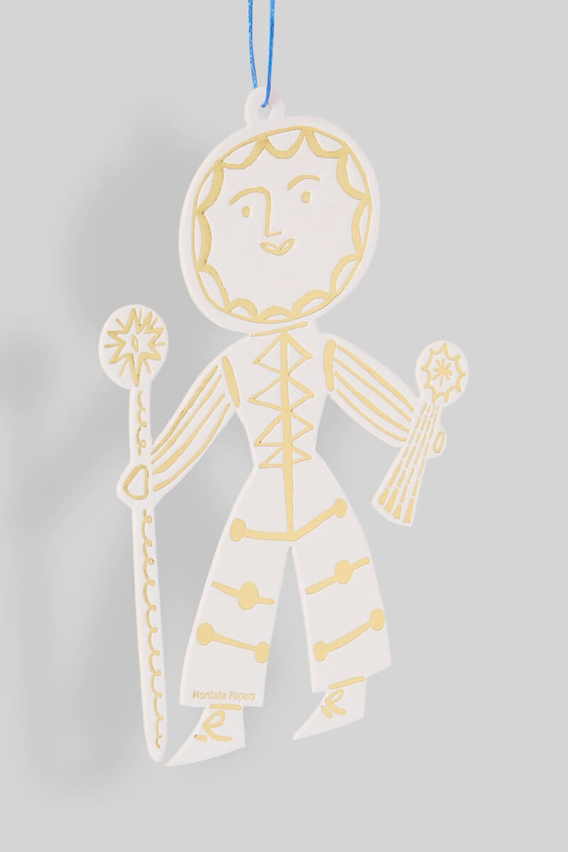 Sun Folk Letterpress Decoration