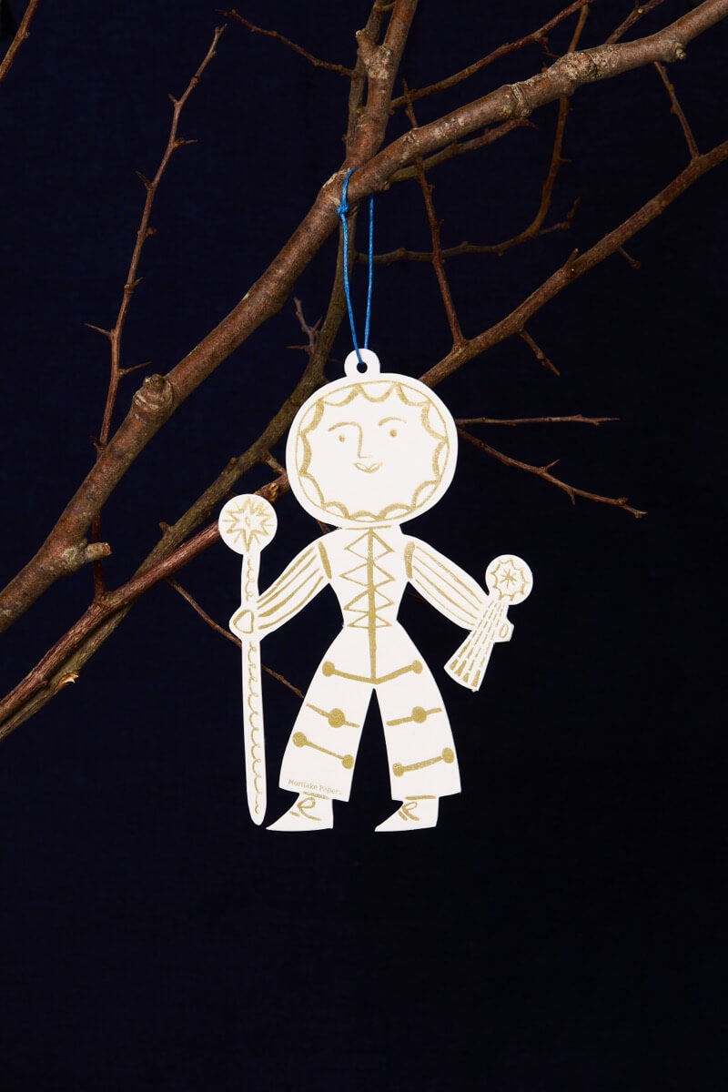 Sun Folk Letterpress Decoration