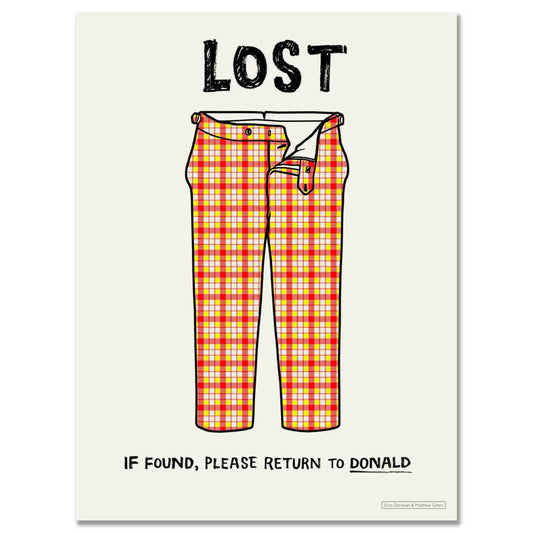 Trousers Art Screen Print