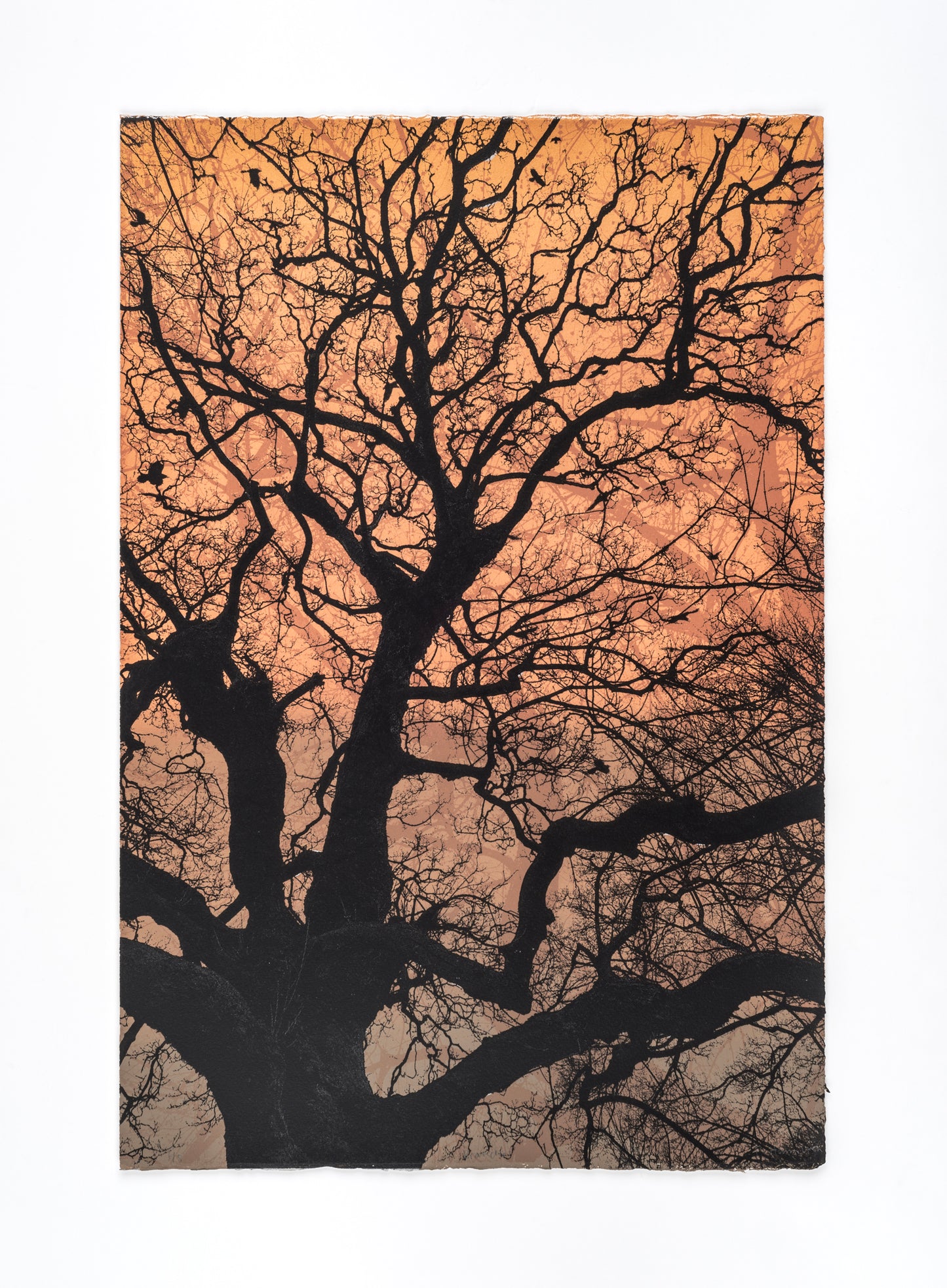 Branches Gold Print