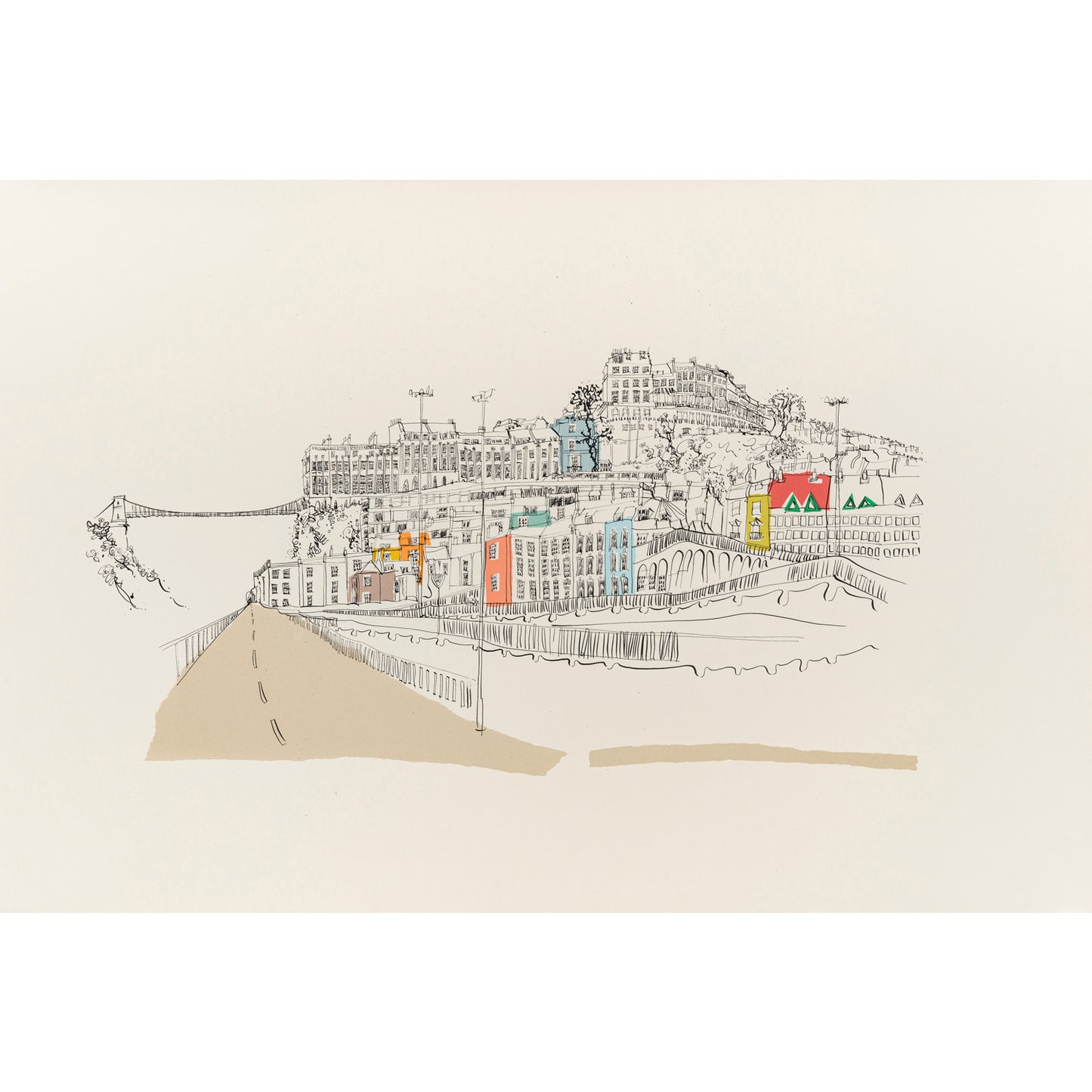 Favourite Views Art Screen Print