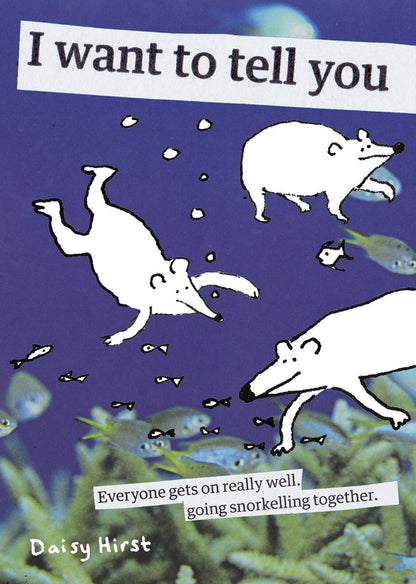 I Want to Tell You Zine