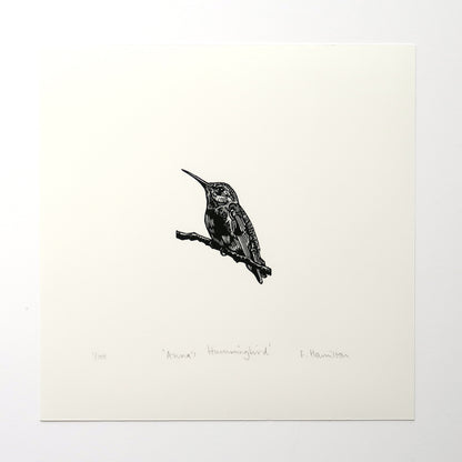 Anna's Hummingbird Print