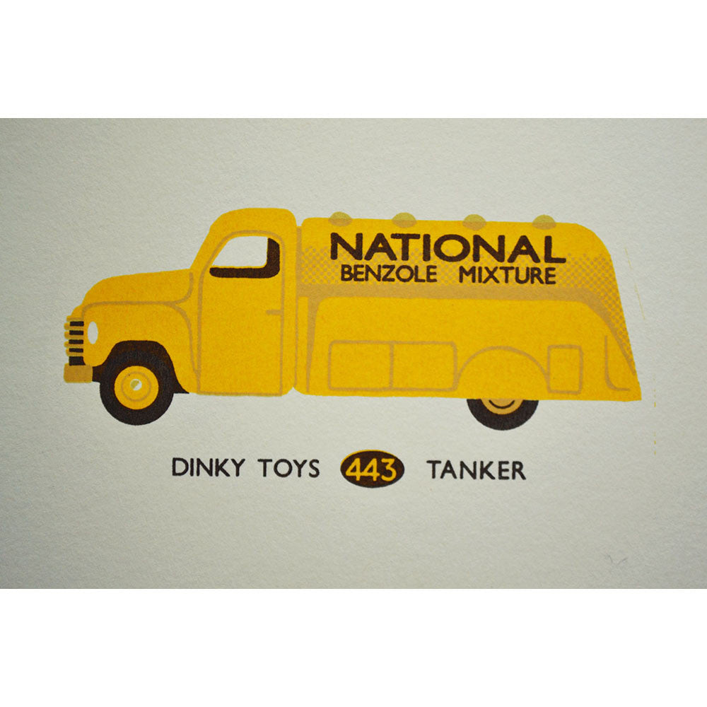 Dinky Toy Print by Tom Frost