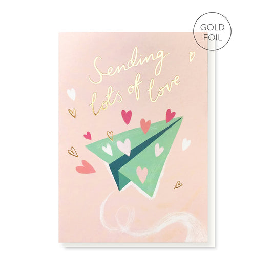 Lots of love greeting card by Stormy Knight.