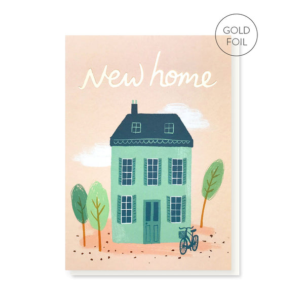 New Home greeting card by Stormy Knight