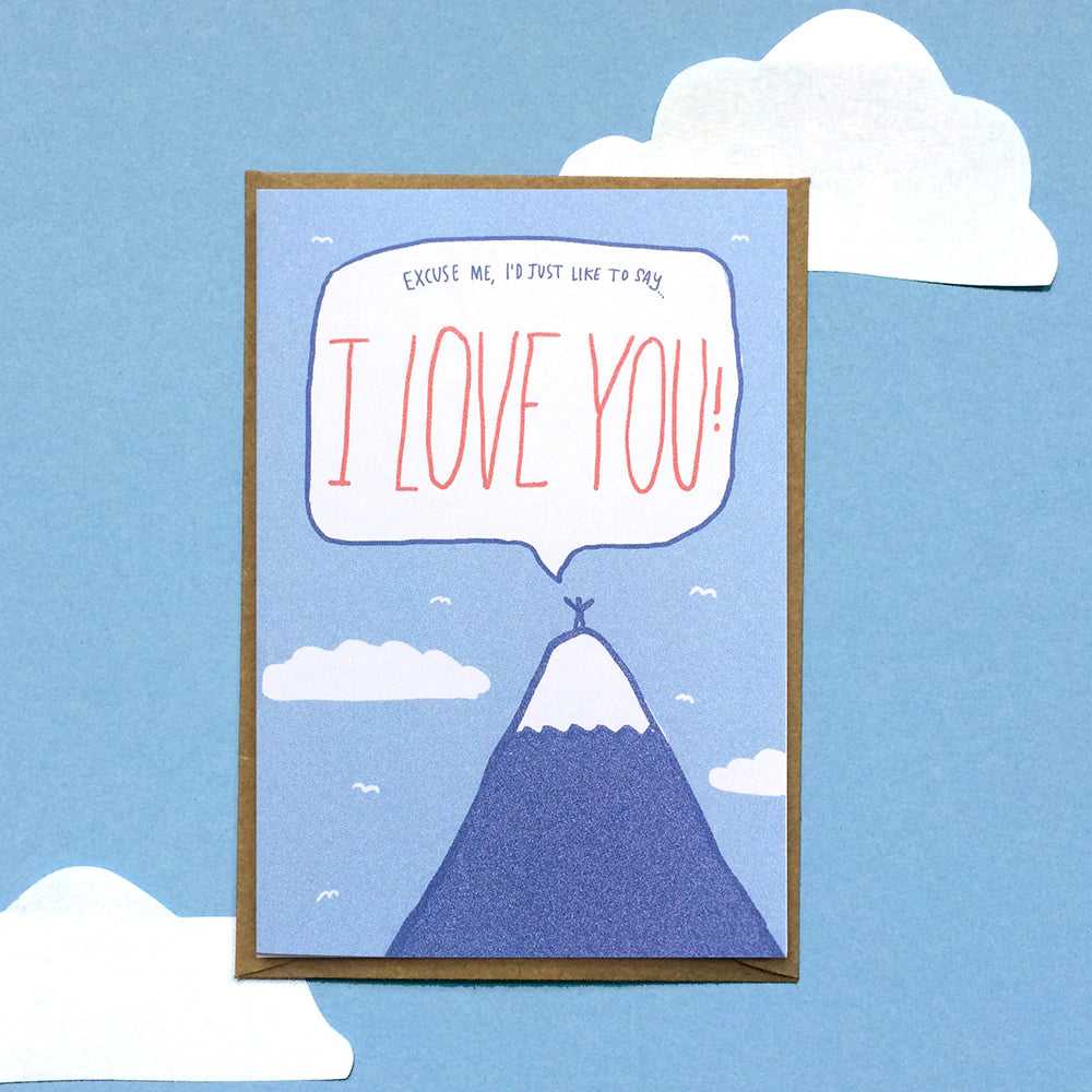 Mountain Top Card