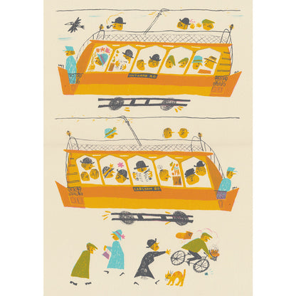 Rattling Tram Screen Print
