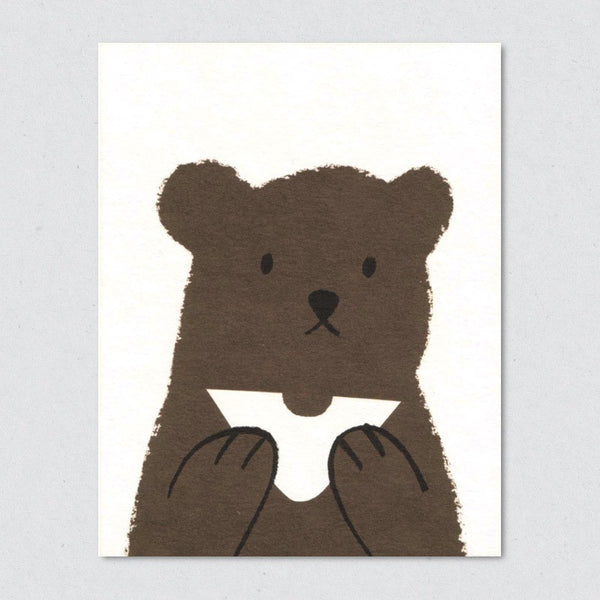 Butty Bear card by Lisa Jones Studio