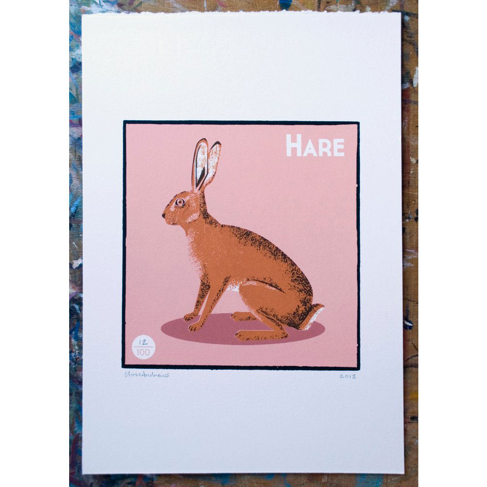 Hare Print