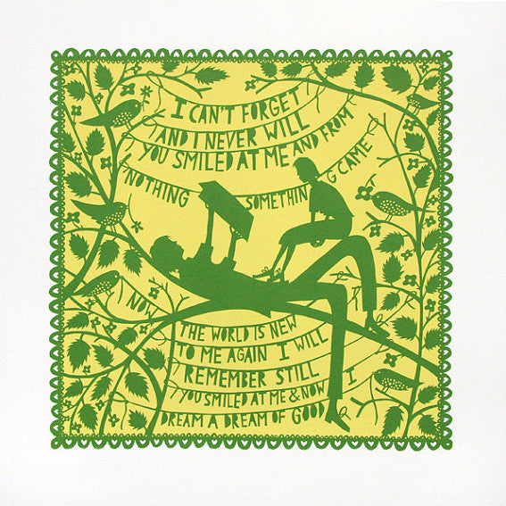 I can't forget print by Rob Ryan