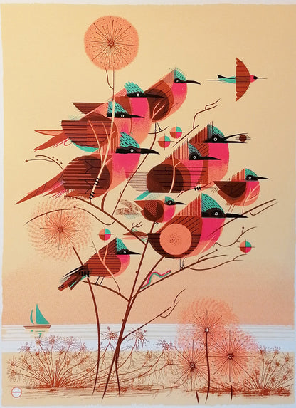 Carmine Bee Eaters Print