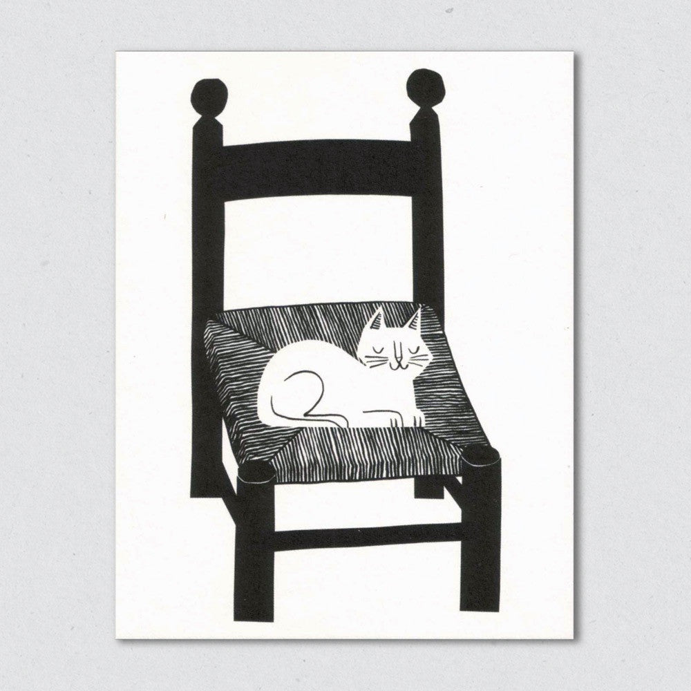 Cat Nap card by Lisa Jones Studio