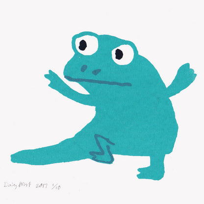Newt Without Crisps Print