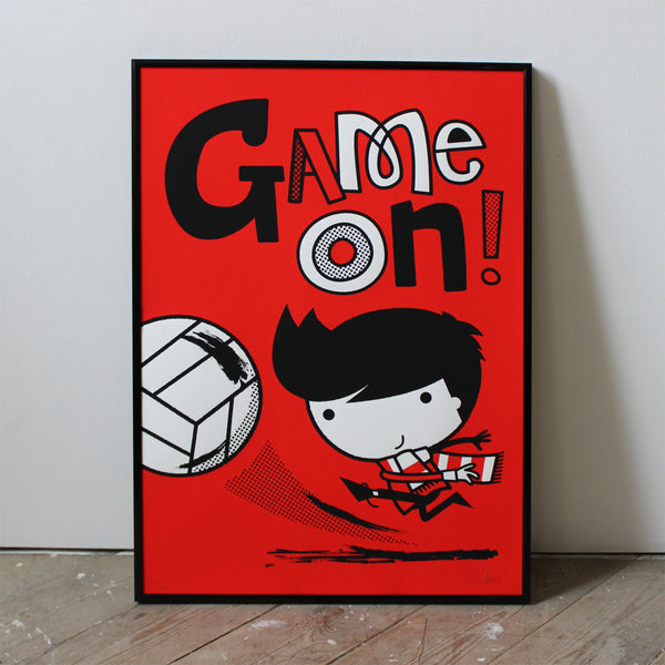 Game On print by Spencer Wilson